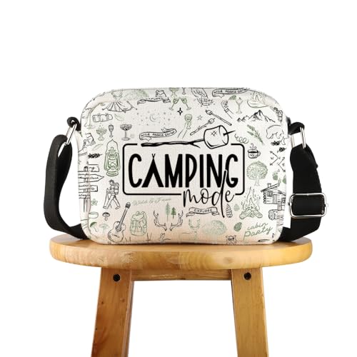 Cadeau de camping en plein air et petit sac à bandoulière ajustable