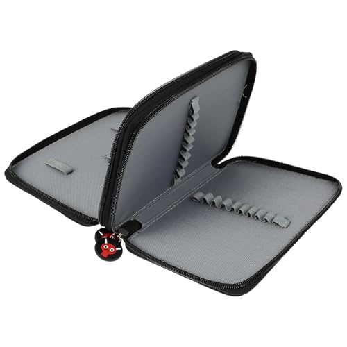 Nail Tool Organizer Bag Small Art Makeup Brush Case Travel Nail Polish Organizer Holds 35 Brush, Travel Cosmetic Storage Bag Fabric Japanese Style Tool Holder