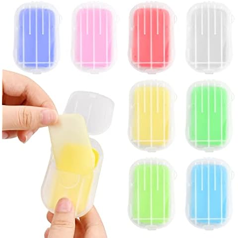 Jabón de Papel Desechable Vesaneae con 8 Aromas y Cajas Portátiles Cover