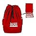 TRAVELOOP Car Seat Travel Bag for Airplane â€“ Secure Double-Closure Travel Car Seat Bag â€“ Gate Check Bag for Car Seats with Padded Shoulder Straps, Rubberized Carrying Handle & Storage Pouch (Red)