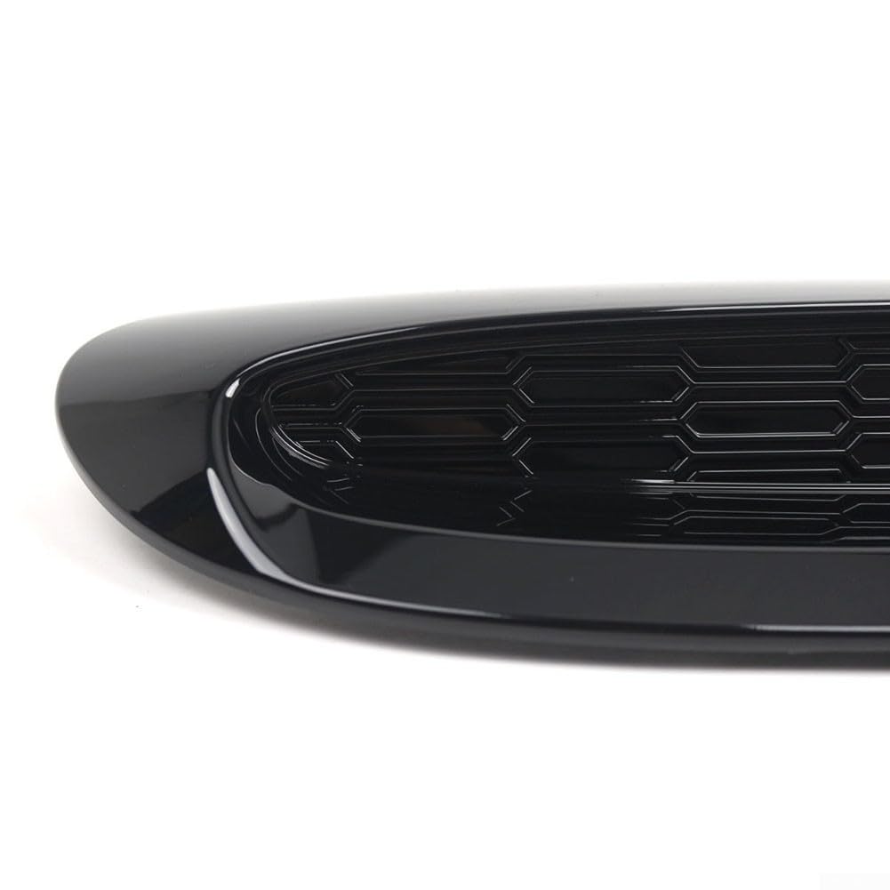Wlot powietrza do maski silnika MINI Cooper F54 F55 F56 F57 2014-2021, błyszcząca czarna szufla wentylacyjna ABS, zamiennik 51137328312 51137376052