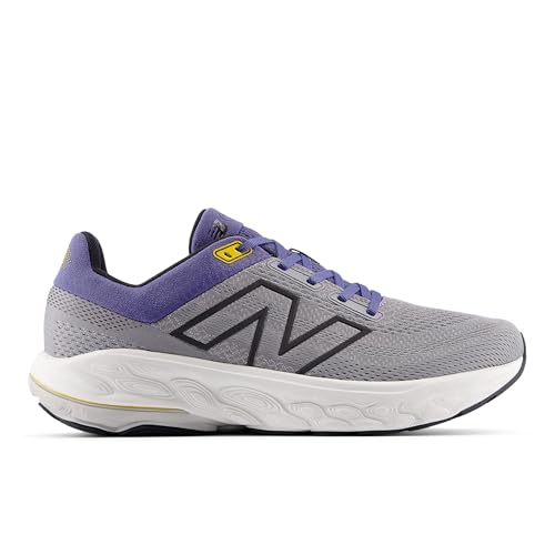 New Balance New Balance Men's Fresh Foam X 860 V14 Running Shoe, Slate Grey/Dream State/Ginger Lemon, 12 M