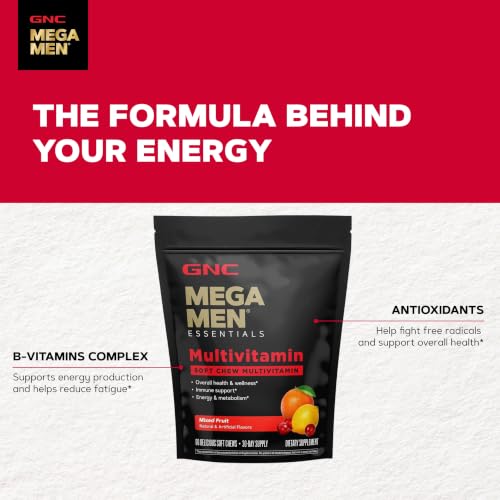 GNC Mega Men Soft Chew Multivitamin