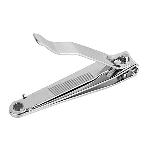 Ashley GAO Coupe-Ongles Coupe-Ongles Plats de ménage Coupe-Ongles Pratiques et en Acier Inoxydable avec fichier Cover