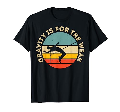 High Jumping retro vintage sunset gifts for High Jumping Camiseta