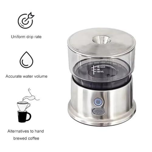 Machine à café automatique portable compacte à batterie intégrée