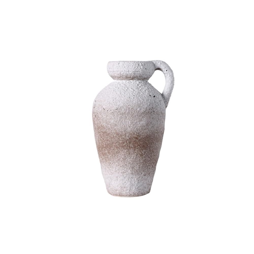 flower vase Large Ceramic Vase Vintage Texture Rough Dry Flower Arrangement Living Room Ornaments