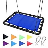 Royal Oak Giant Platform Tree Swing, Bonus Protective Swing Cover and Flags, 700 lb Weight Capacity, Easy Install, Steel Frame