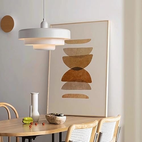 Lámpara colgante E27 de metal con estilo simple y diseño de techo ajustable para decoración 2