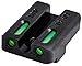 TruGlo TFK Pro Fiber Optic & Tritium Handgun Pistol Sight Accessories w/Fortress Finish Protection & Angled Rear Sight for Springfield XD Models