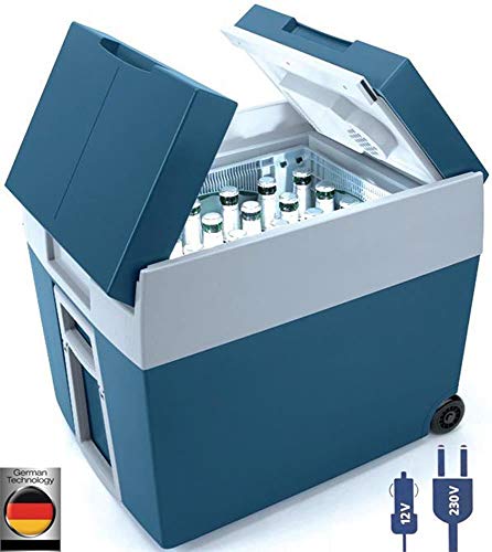 Mobicool-W48-ACDC-elektrische-Kuehlbox-mit-Rollen-passend-fuer-eine-komplette-Getraenkekiste-Bierkiste-48-Liter-12-V-und-230-V-fuer-Auto-Lkw-und-Steckdose-A