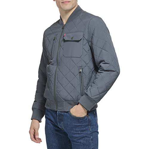Image of Levi's Men's Levi's Men's Diamond Quilted Bomber Jacket