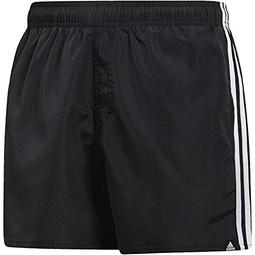 Stylische adidas Herren Badeshorts 3-Streifen: Bequem, qualitative Passform & modisches Design