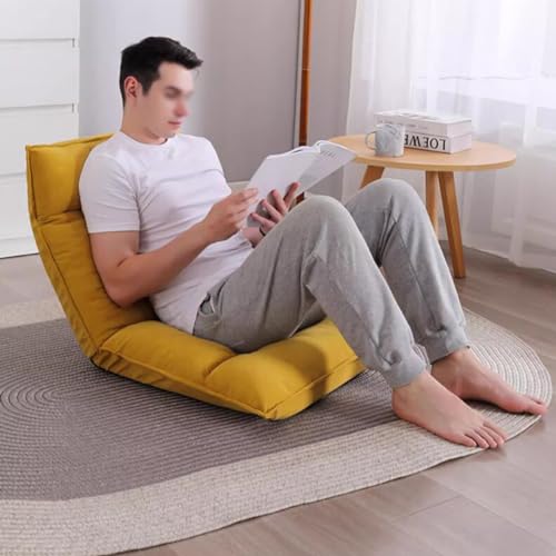 Chaise de sol pliable Générique avec dossier réglable 5 positions et appui-tête intégré