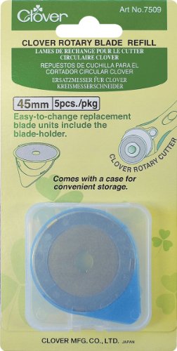 Clover 7509 Rotary Blade Refills-45mm 5/Pkg5 image 2