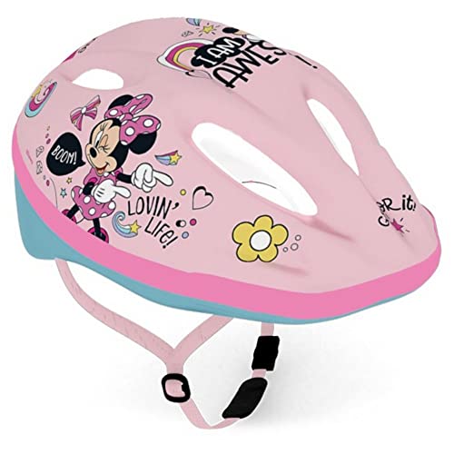 Disney Casco Minnie 52/56 S/M 22 Unisex-Adult, Red, Taille Unique