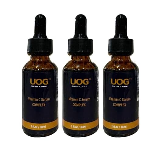 UOG Sérum facial com super vitamina C (United One) – fórmula antienvelhecimento, hidratante e firme, levanta e firma o rosto, pescoço, mandíbula, reduz manchas escuras, linhas finas, rugas e até mesmo