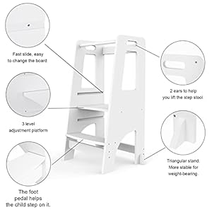 Toddlertowerwoodentoddlerkitchenstoolhelperheightadjustablekidskitchenstepstoollearningtowerforbathroomandbedroomcounterworkingnaturalbamboowhite Urban Country Home Decor Toddler tower wooden toddler kitchen stool helper height adjustable kids kitchen step stool learning tower for bathroom and bedroom counter working natural bamboo white urban country home decor