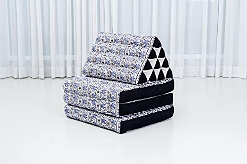 Image of Leewadee Thai Foldable Floor Mat 67 x 21 inches Kapok with Backrest