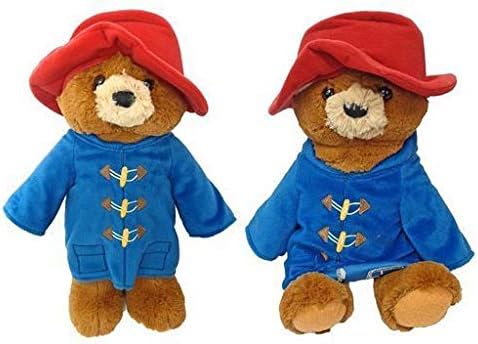 Amazon 全2種セット パディントン Paddington Bigぬいぐるみ 立ち 座りタイプ クマ 熊 くま テディベア 青いダッフルコート 赤い帽子 タグ付 ぬいぐるみ おもちゃ