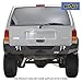 EAG Steel Rear Bumper with Hitch Receiver Fit for 1984-2001 Cherokee XJ