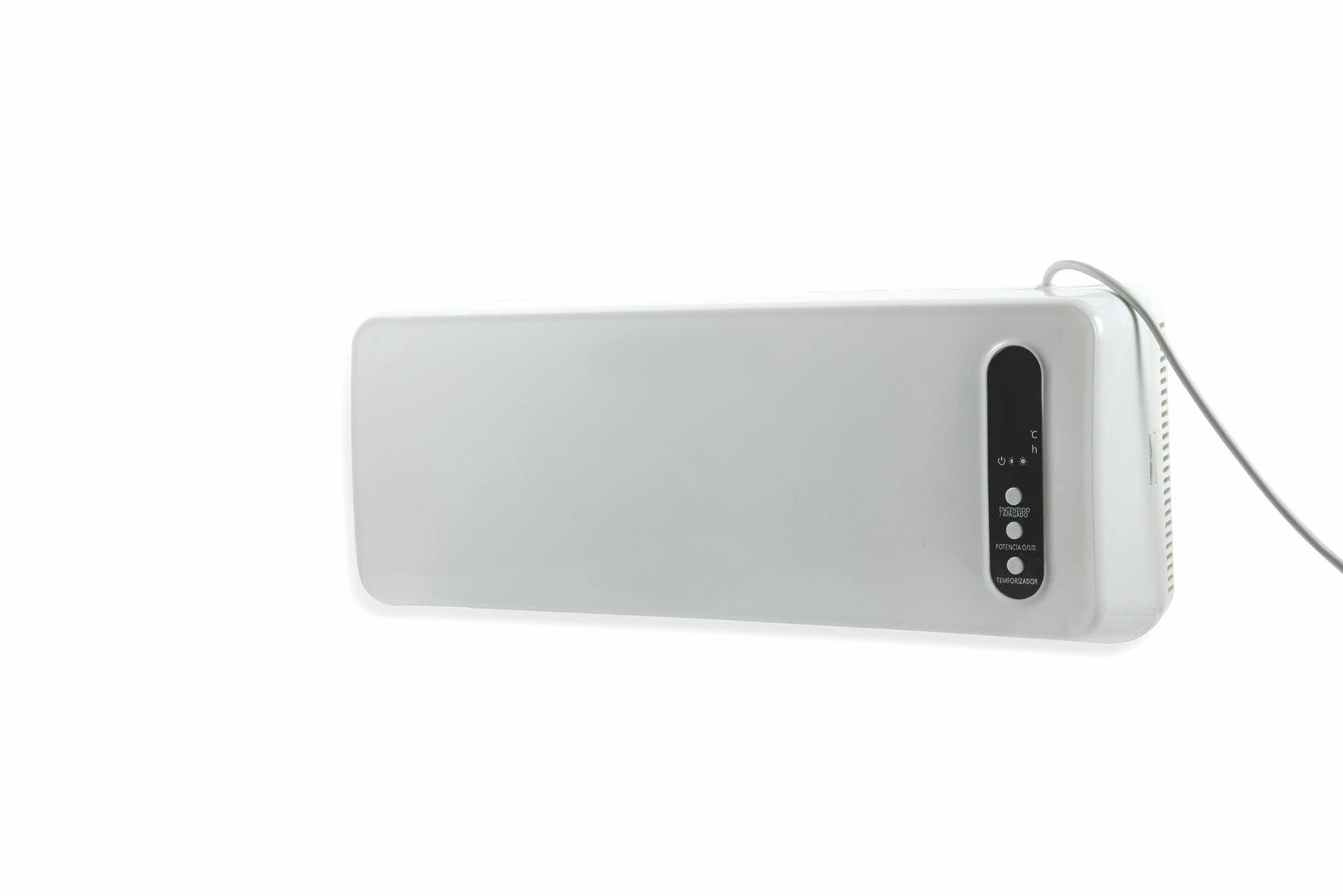 Kooper Termoventilatore ceramico a Parete con Telecomando 3 funzioni e Timer 2000W Aerosplit