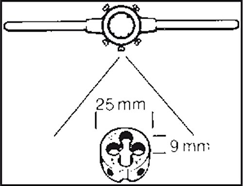 Detaily vratidla na závitové očká