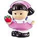 Replacement Part for Fisher-Price Little-People Sonya Lee Farm Playset - Replacement Sonya Lee Little Girl Figure ~ Wearing Pink Dress ~ Works Wtih Other Playsets As Well!