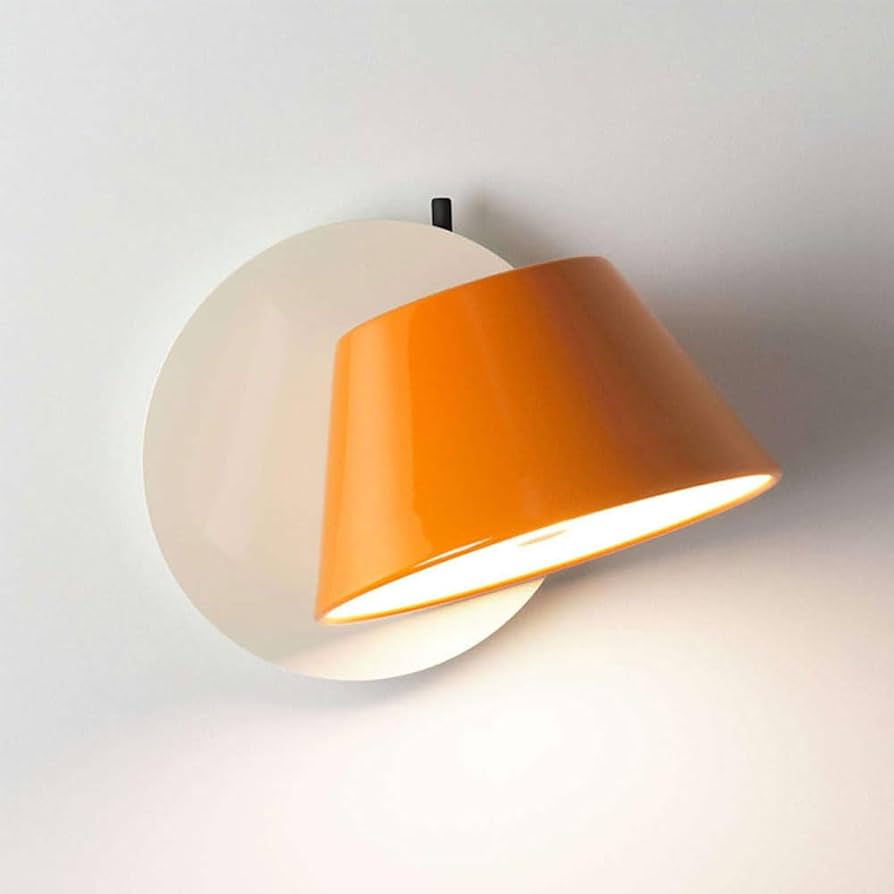 Amazon.co.jp : ウォールライト 屋内 モダン オレンジ LED 壁