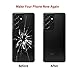 Perzework Rear Back Glass Replacement for Samsung Galaxy S21 Ultra 5G with Pre-Installed Adhesive and Repair Tool Kits (Phantom Black)
