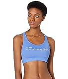Champion Women's The Absolute Max 2.0 Sports Bra, Deep Forte Blue, Large