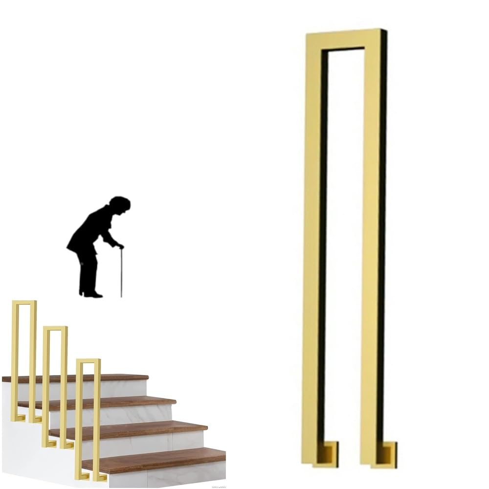 Rambarde en fer antidérapante pour éviter les chutes dans les marches d'escalier