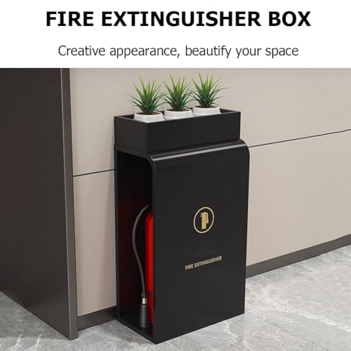 Soporte para extintor de incendios exterior e interior con base de maceta de pie 3
