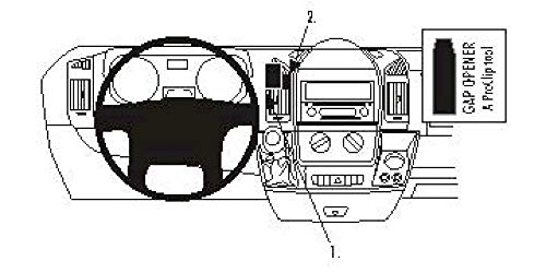 Brodit 853876 ProClip Halterung, schwarz