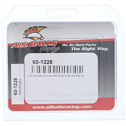 Image of All Balls Racing Fuel Tap Repair Kit 60-1228 Compatible With /Replacement For Honda CBR1100XX 1997-1998, VTR1000F 1998