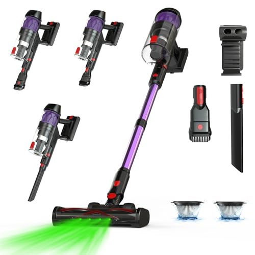 Aspirateur balai sans fil S13 400 W - Avis & performance 33 Kpa 17 SENZONE Aspirateur Balai sans Fil,500W/37Kpa/45min Aspirateur sans Fil,Brosse Sol Anti-Emmêlement,