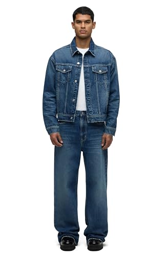 HUDSON Mens Denim Trucker Jacket4