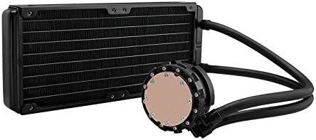 CORSAIR Hydro Series H105 AIO Liquid CPU Cooler, 240mm Thick Radiator, Dual 120mm PWM Fans