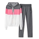 ❤Saison: Winter❤Gender: Frauen❤Anlass: Täglich❤Material: Polyester ❤Mustertyp: Fest❤Armellänge: Langarm❤Kragen: Kapuze❤Dicke: Standard❤Paket enthält: 1 PC Women Set