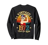 Vintage 1972 Shirt Classic Retro 53 Birthday women