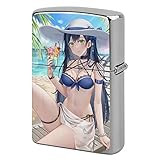 アニメ風 ZIPPO金属製 オシャレ セクシー タワーオブファンタジー 幻塔 リンヤ 水着 用 ライタ保護 【アメリカ産特製強化素材】 防錆 全面保護 たばこ用具 喫煙具 ＜アニメ愛好者,アニメ好き> タバコ好き 喫煙アクセサリー グッズ 交換用外側 傷から を全面保護