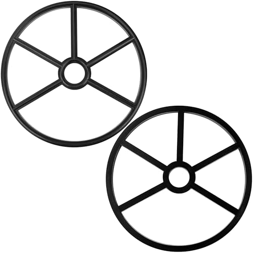 Omoojee 2 Pcs SPX0710XD Gasket Replacement for Hayward Multiport S200 Series and Pro Series Side-Mount Sand Filter, Valve Seat Spider Gasket