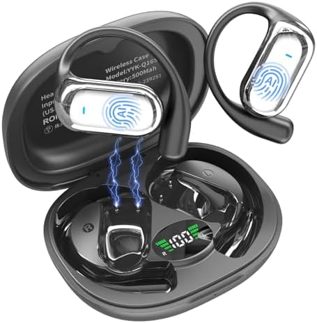 AI Translation Earbuds Real Time,188 Language Translator Earbuds,Bluetooth 6.1 Audifonos Traductores Inglés Español,No Subscription Translatior Headphones,OWS Open Ear 6-in-1 Translating Headphones