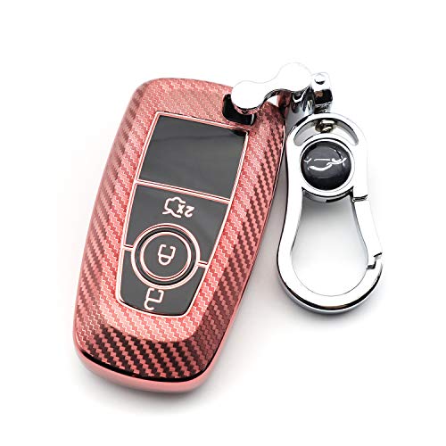 Coque souple pour clé Ford Explorer Ranger rose pour retrouver ses clés facilement