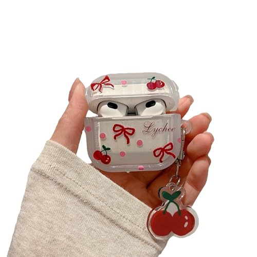 LYLIDIA �`�F���[�� AirPods pro3 �Ή� �P�[�X ���� ����TPU AirPods Pro ��O���� �p �G�A�|�b�h�J�o�[ �[�d�֗� �ϏՌ� �����h�~ �ی� �L�[�`�F�[���t��