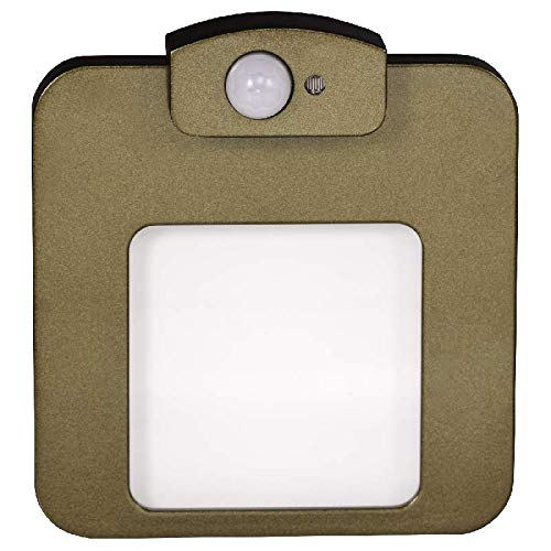 Aplique de pared LED Zamel Ledix dorado para crear ambientes cálidos en pasillos