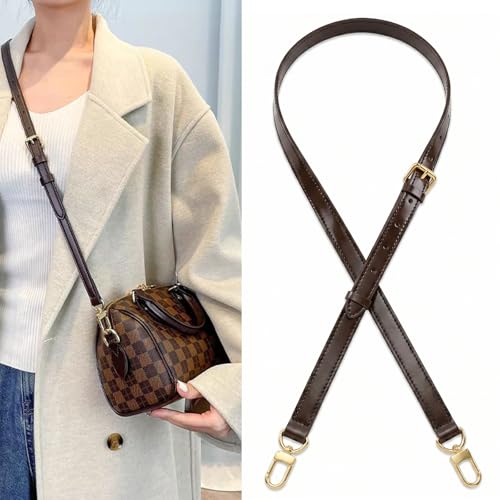 Image of Leather Purse Strap Replacement Crossbody Handbag Long Adjustable