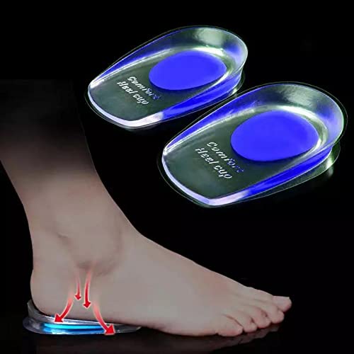 Sira Foot Care Silicone Gel Insoles Heel Cushion Soles Relieve Foots Pain Protectors (Large) Sira Foot Care Silicone Gel Insoles Heel Cushion Soles Relieve Foots Pain Protectors (Large)