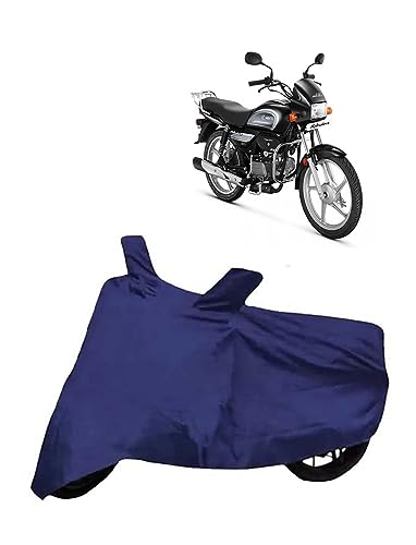Image of Waterproof Bike /Scooty Cover for Hero Splendor Plus, Blue