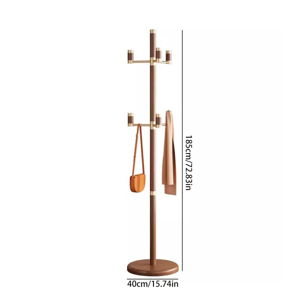TEESONG Perchero De Pie Perchero De Madera Maciza A La Moda For El Hogar, Perchero Sencillo For Dormitorio, Sala De Estar, Vestíbulo Soporte para Chaqueta